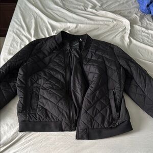 Black Quilted Jacket- Calvin Klein